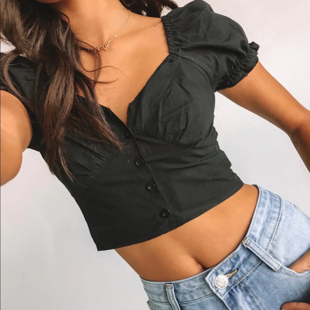 Princess Polly Abe Crop Top